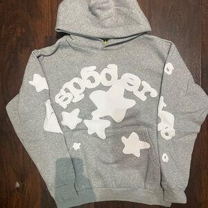 Sp5der hoodie, sp5der puff print, 100% cotton and super comfortable